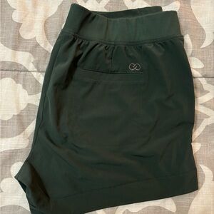 Women's Dark Green Shorts